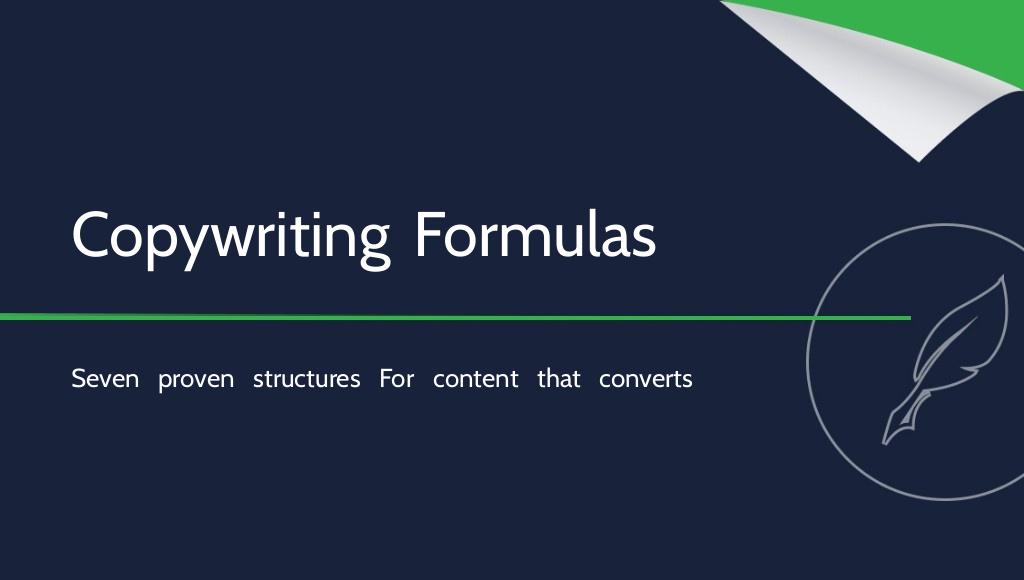 Copywriting Formulas: Seven Proven Ways to Structure Your Content