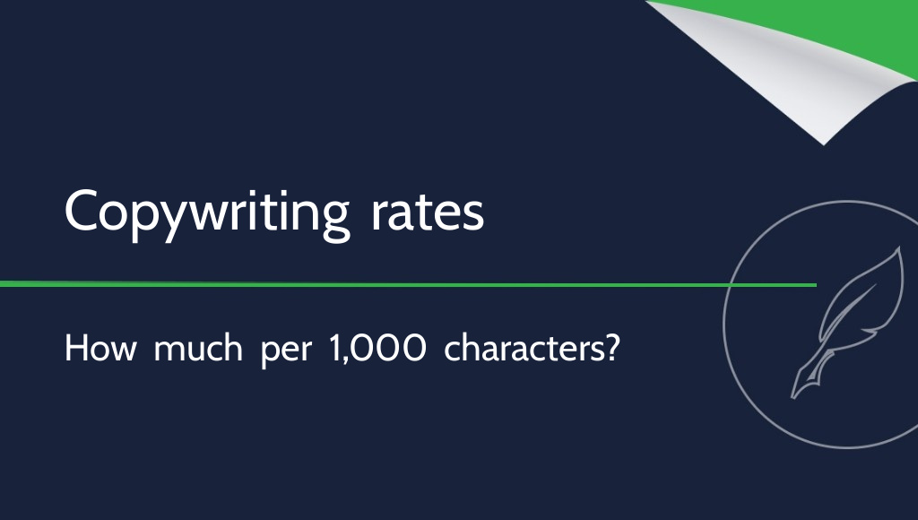 Copywriting Cost per 1,000 Characters – How Much Do Content Services Cost?