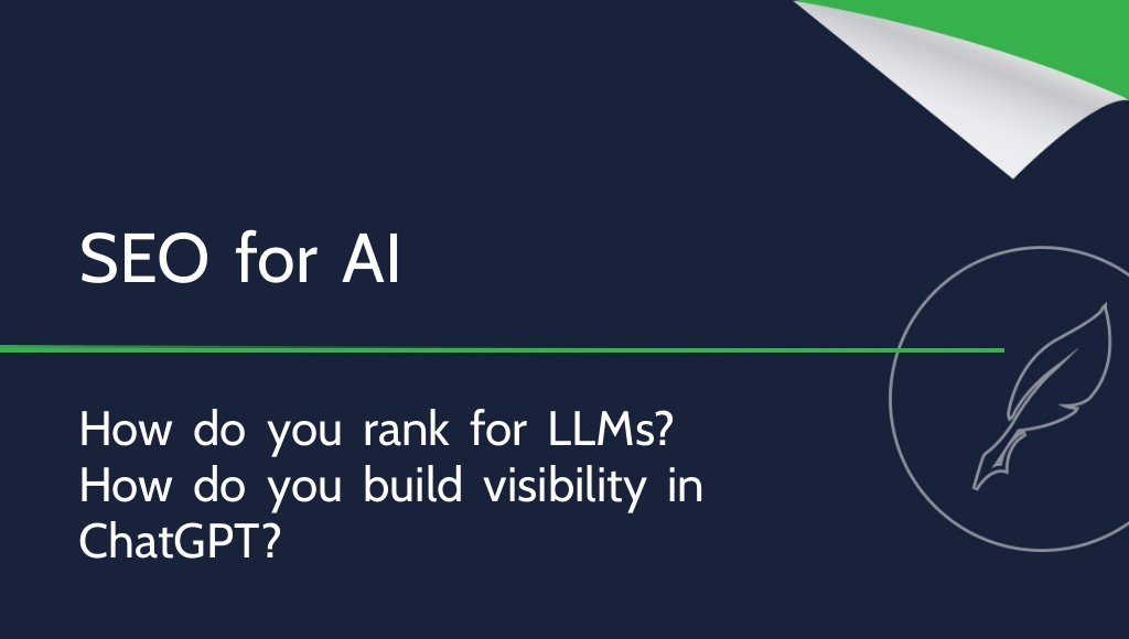 How to Optimise a Website for LLMs: Building SEO for AI